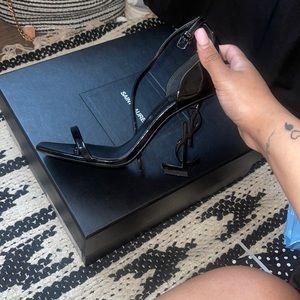 Ysl heels! Worn once. Price I’m selling or your best offer